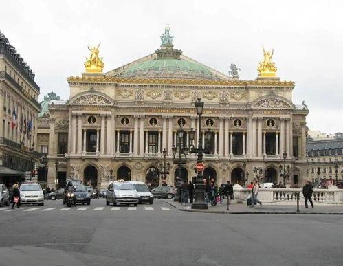 巴黎歌剧院图片,古典艺术的璀璨明珠